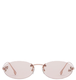  Kính Nữ Fendi First Crystal Coloured 'Rose Gold' 