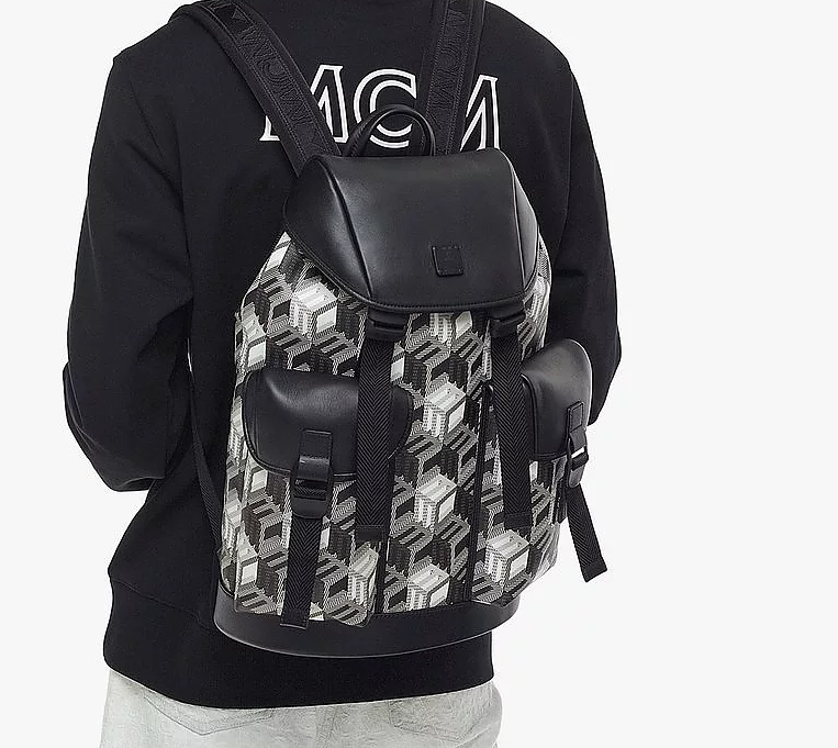  Balo Nam MCM Brandenburg 'Monogram Canvas' 