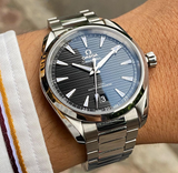  Đồng Hồ Nam Omega Seamaster Aqua 150mm 'Silver Black' 