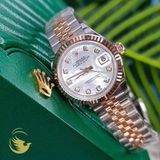  Đồng Hồ Nữ Rolex Datejust Mother Of Pearl Diamond 'Rose Gold' 