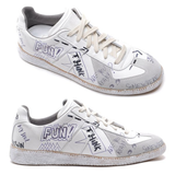  Giày Nam Maison Margiela Replica Graffiti Sneakers 'White' 