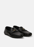  Giày Nam Versace Leather Loafers 'Black' 