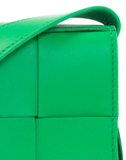  Túi Nữ Bottega Veneta Mini Intreccio Leather Cross-Body 'Green' 