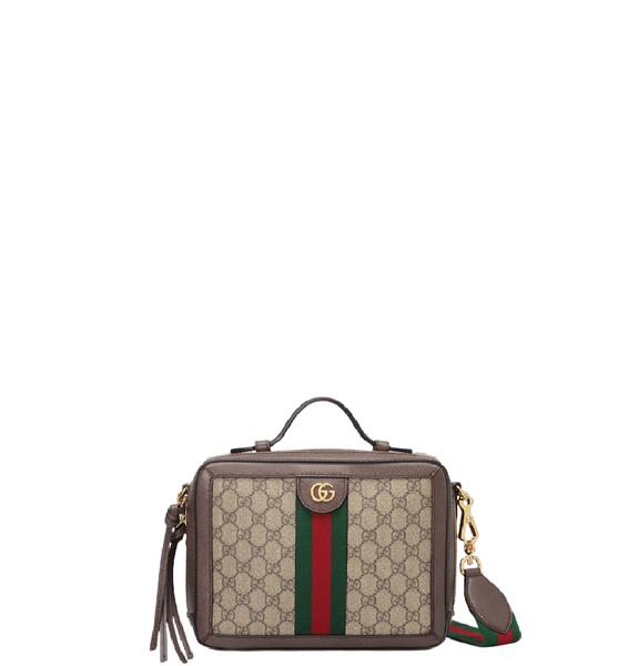  Túi Nữ Gucci GG Supreme Ophidia Small Shoulder Bag 'Beige' 