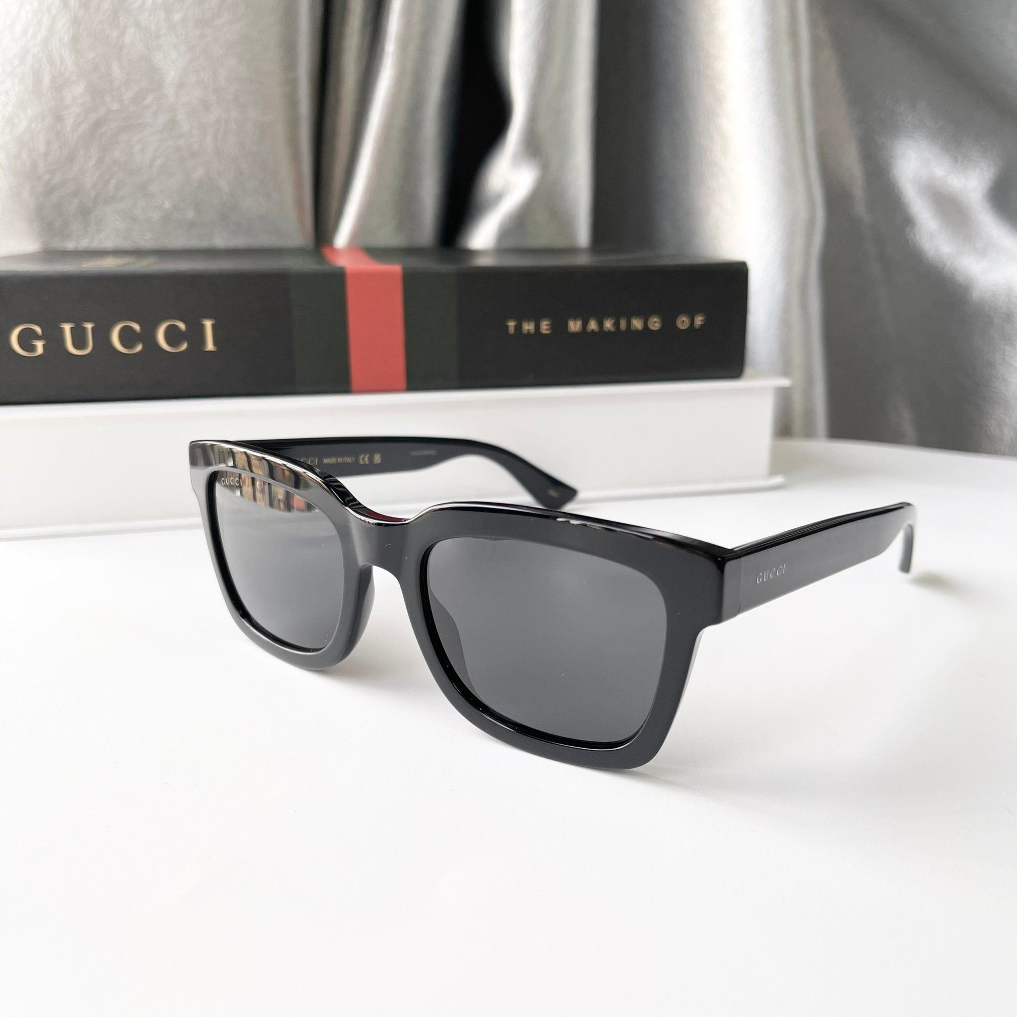 Kinh Gucci Sunglasses Black GG0001S 001 LUXITY