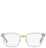  Kính Gucci Rectangular Clear Photochromatic 'Acetate Grey' 