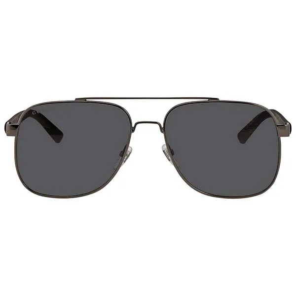  Kính Gucci Grey Aviator ‘Ruthenium’ 