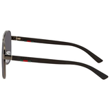  Kính Gucci Grey Aviator ‘Ruthenium’ 