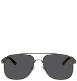  Kính Gucci Grey Aviator ‘Ruthenium’ 