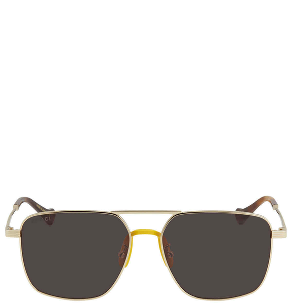  Kính Gucci Brown Square ‘Gold’ 