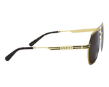  Kính Nam Gucci Navigator Sunglasses ‘Brown’ 