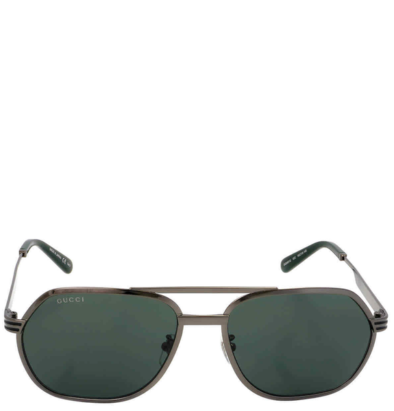  Kính Nam Gucci Navigator Sunglasses ‘Green’ 