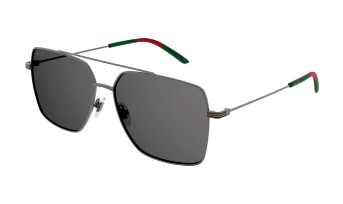  Kính Nam Gucci Navigator Sunglasses ‘Grey’ 