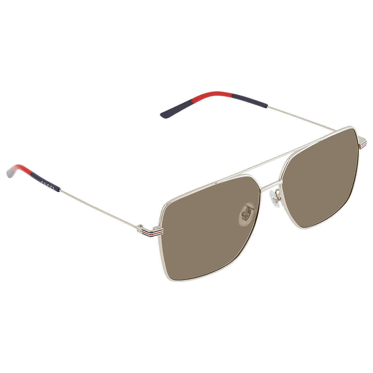  Kính Nam Gucci Aviator Sunglasses ‘Brown’ 