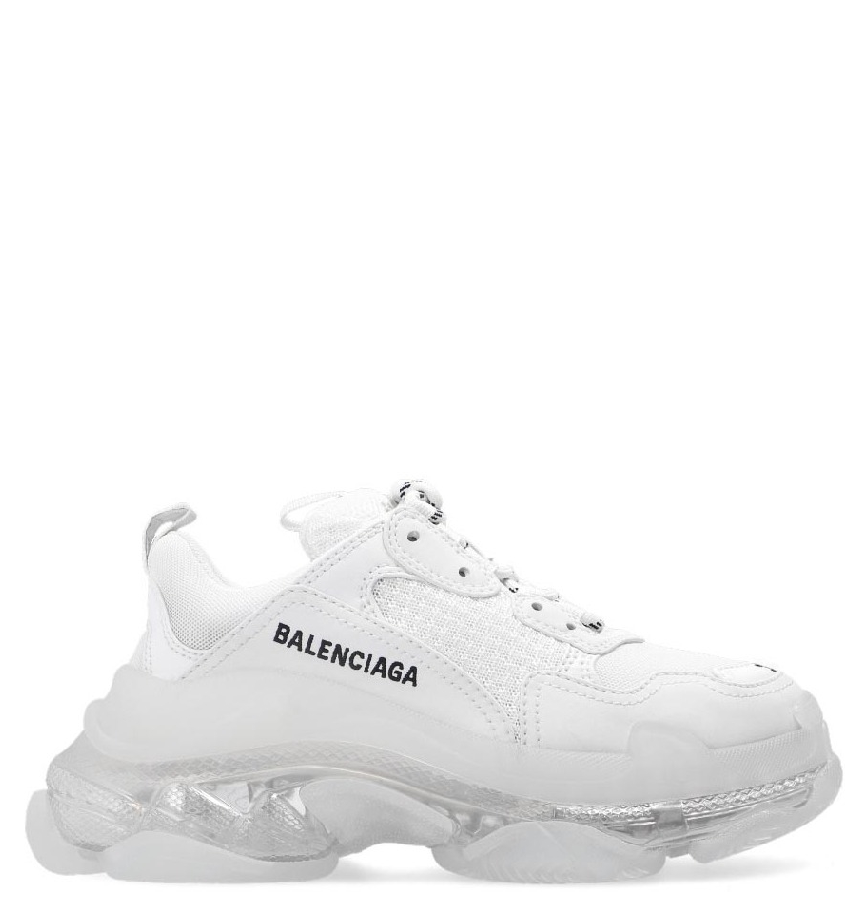 Giày Balenciaga Triple S Allover Logo White Plus Factory