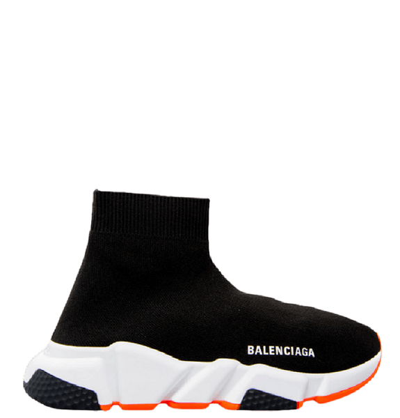  Giày Nữ Balenciaga Speed Trainer 'Black Orange' 