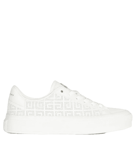  Giày Givenchy Nữ 4G Sneakers Triple 'White' 