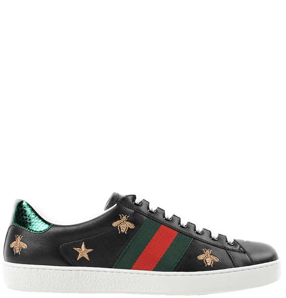  Giày Nam Gucci Ace Embroidered 'Bees Stars' 