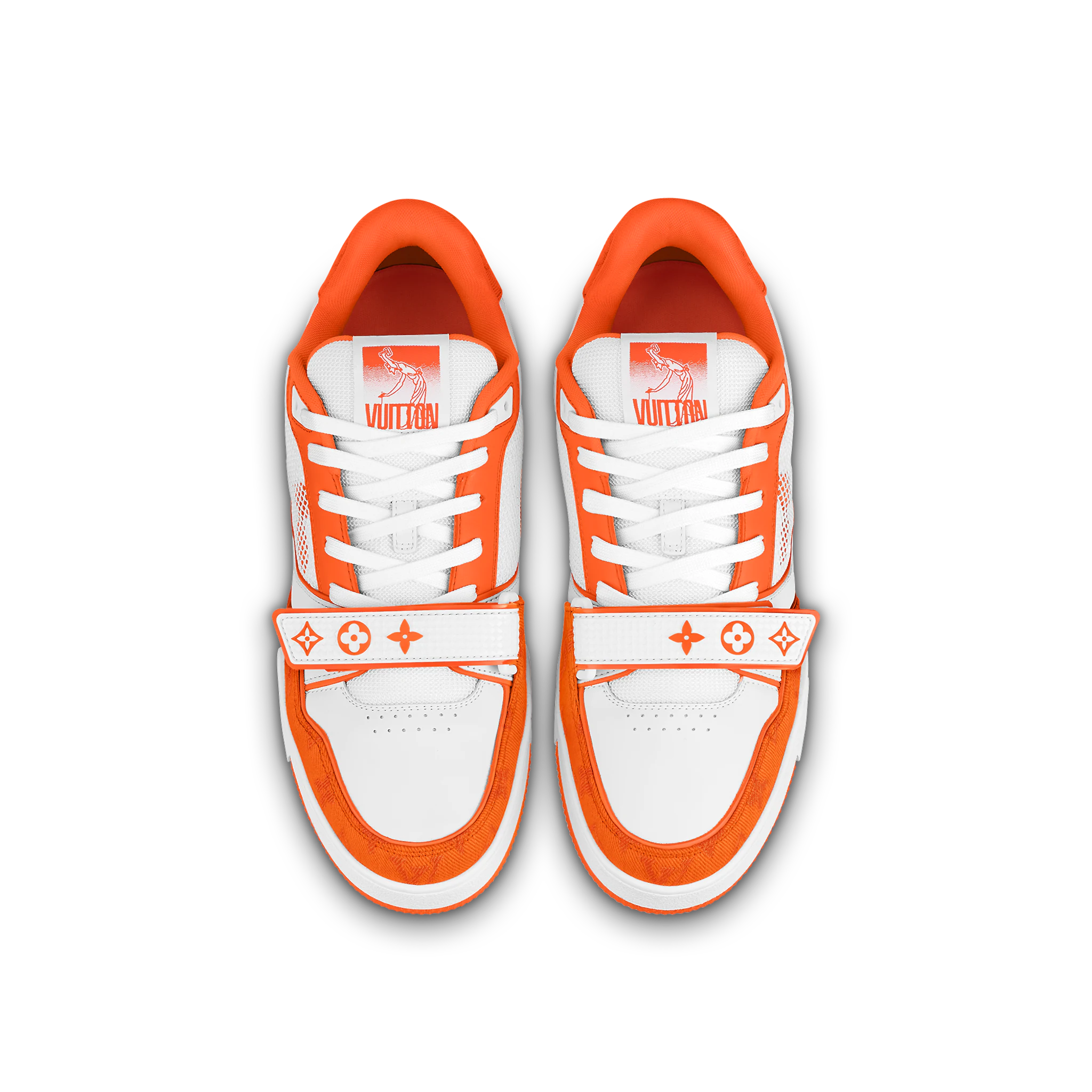 Giày Louis Vuitton Nam LV Trainer 'Orange' 1A9ZBI – LUXITY