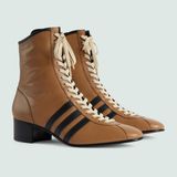  Giày Nam Adidas X Gucci Boot Leather 'Light Brown' 