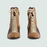  Giày Nam Adidas X Gucci Boot Leather 'Light Brown' 