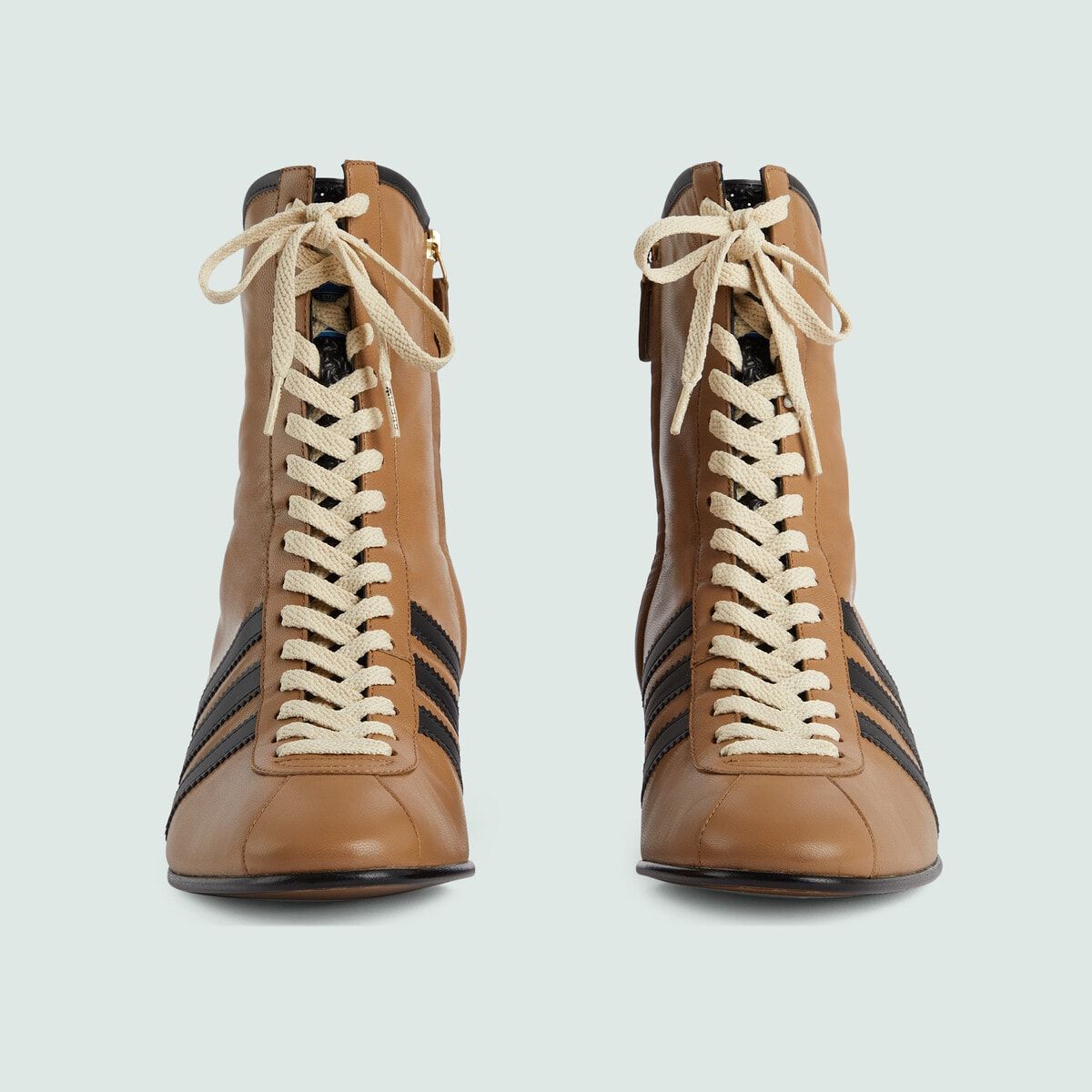  Giày Nam Adidas X Gucci Boot Leather 'Light Brown' 