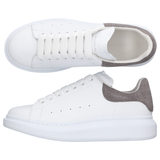  Giày Nam Alexander McQueen Oversized Sneaker 'White' 
