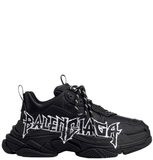  Giày Nam Balenciaga Triple S Trainers Diy Metal 'Black' 