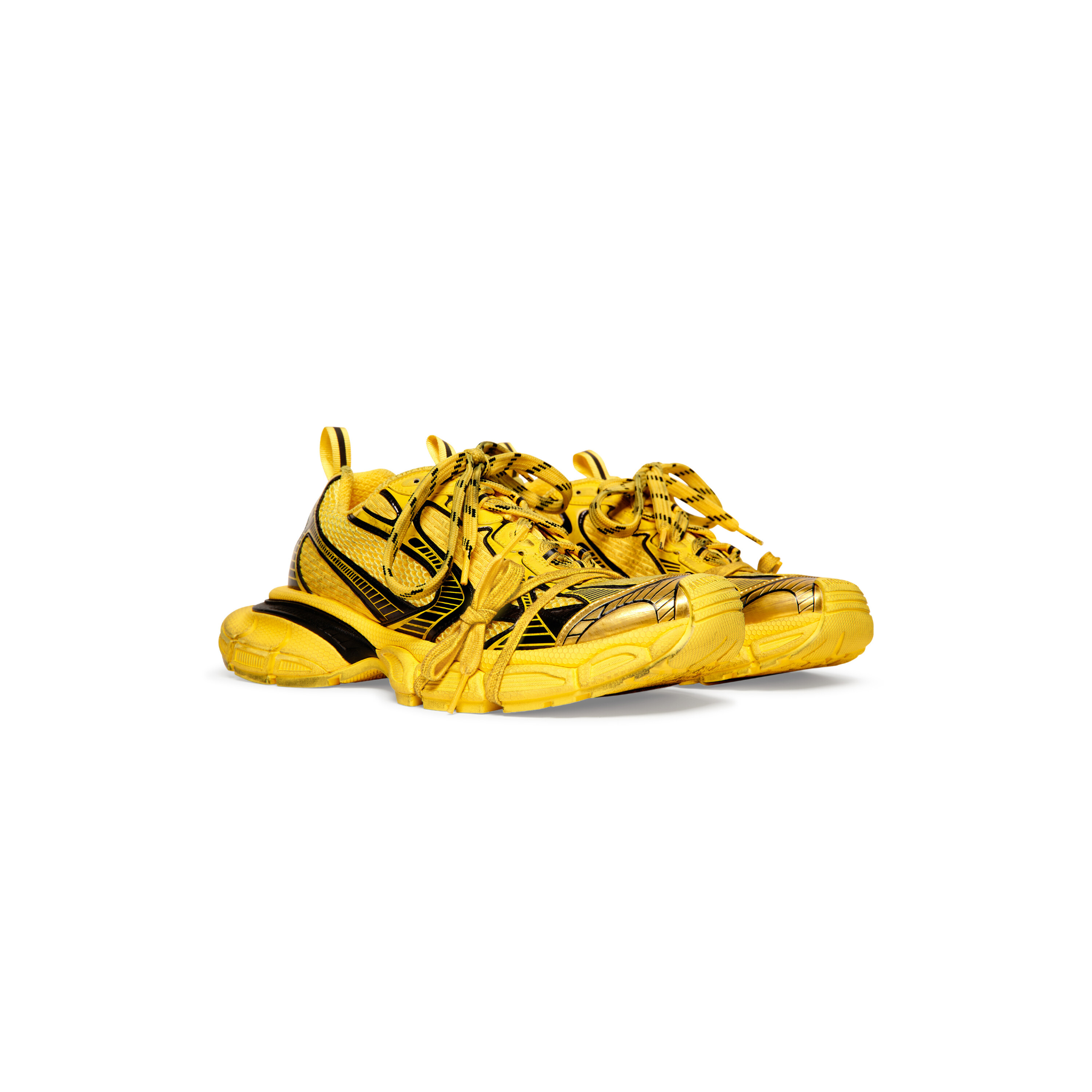  Giày Nam Balenciaga x Adidas 3xl Trainers 'Yellow' 
