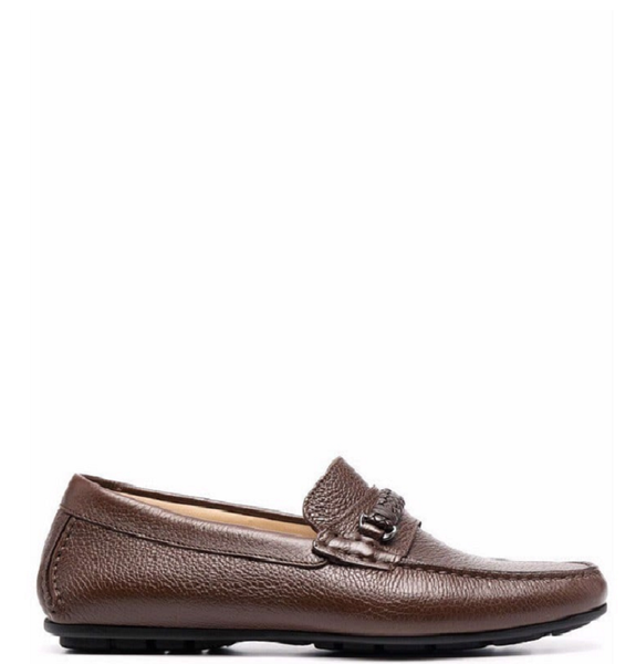  Giày Nam Bally Crowe Leather Tassel Loafers 'Coconut' 