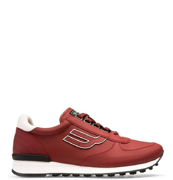  Giày Nam Bally Rubberized Leather Trainer 'Red Galaxy' 