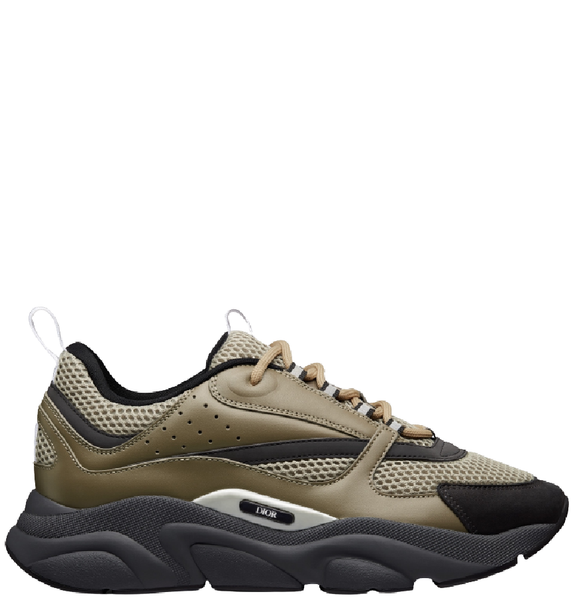  Giày Nam Dior B22 Sneaker 'Khaki Black' 