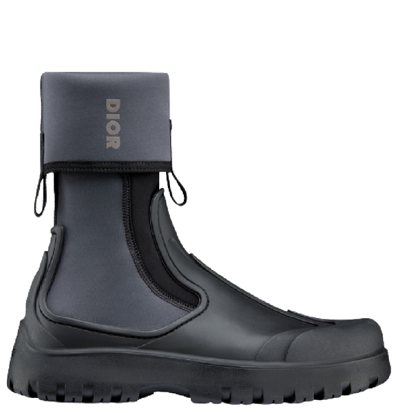  Giày Nam Dior Garden Ankle Boot 'Black' 