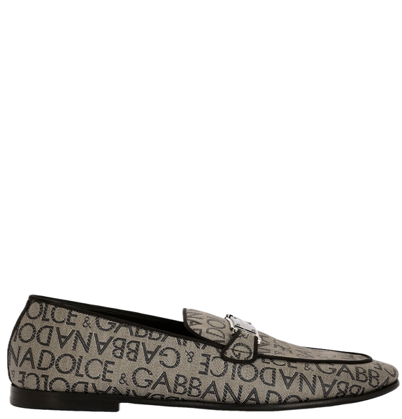  Giày Nam Dolce & Gabbana Jacquard Slippers 'Multicolor' 