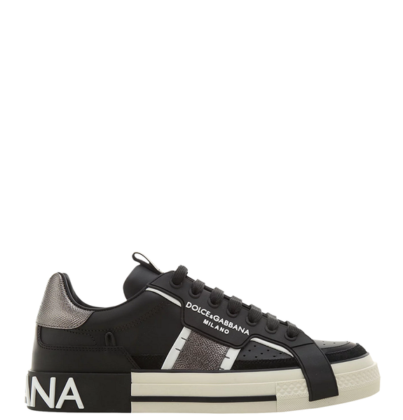  Giày Nam Dolce & Gabbana Custom 2.Zero Low 'Black' 