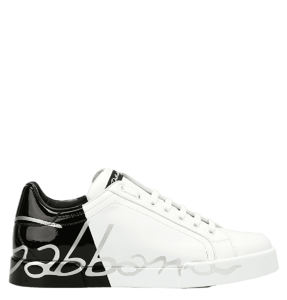  Giày Nam Dolce & Gabbana Portofino 'White Black' 