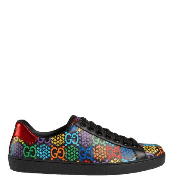  Giày Nam Gucci Ace GG Supreme Low 'Psychedelic Black' 