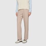  Giày Nam Gucci Horsebit Loafer Leather 'White' 