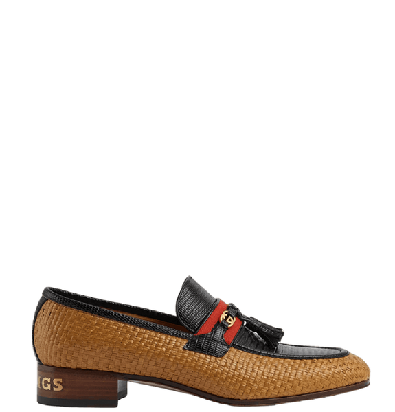  Giày Nam Gucci Interlocking G 'Brown' 