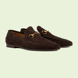  Giày Nam Gucci Jordaan Loafer 'Brown' 