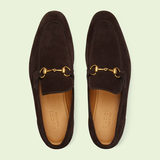  Giày Nam Gucci Jordaan Loafer 'Brown' 