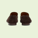  Giày Nam Gucci Jordaan Loafer 'Brown' 