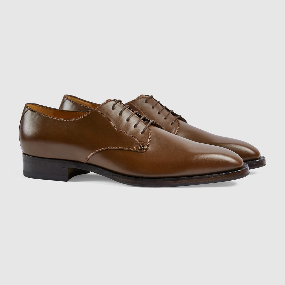  Giày Nam Gucci Lace-Up Shoe 'Brown' 