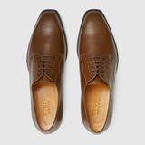  Giày Nam Gucci Lace-Up Shoe 'Brown' 