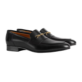  Giày Nam Gucci Loafer Horsebit 'Black' 
