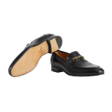  Giày Nam Gucci Loafer Horsebit 'Black' 