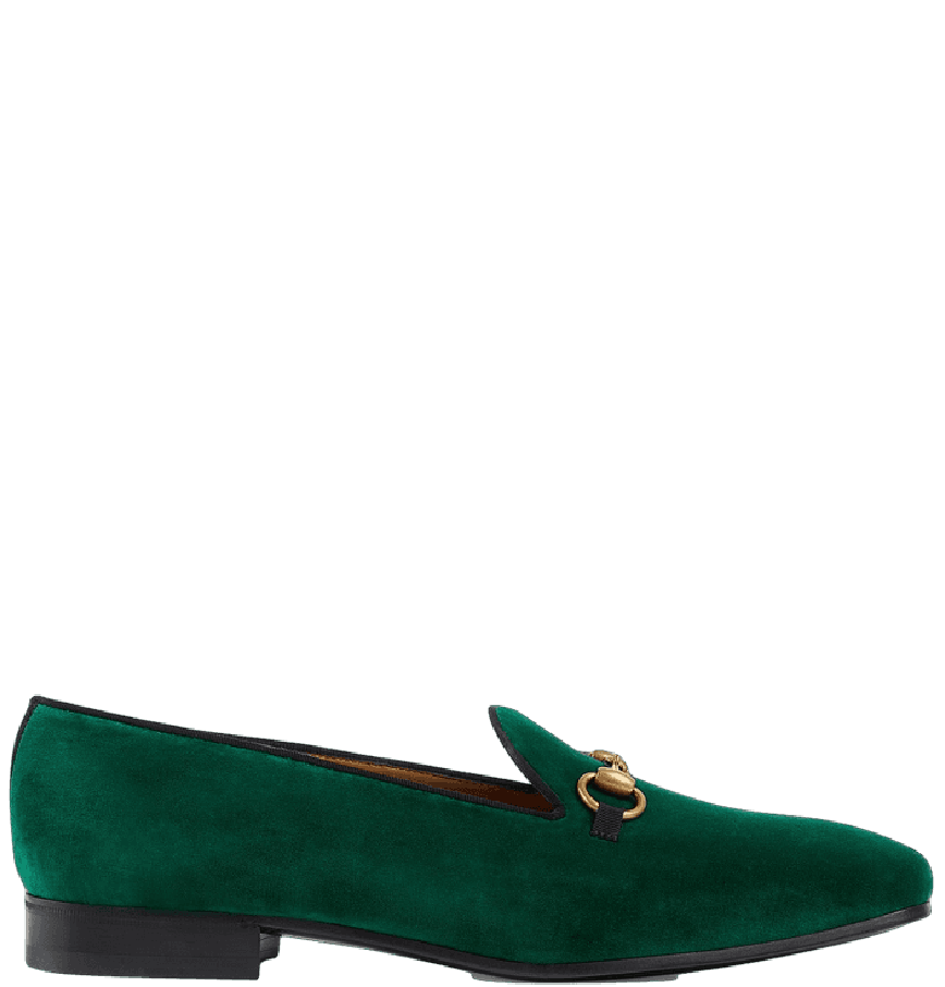 Giày Nam Gucci Loafer With Horsebit 'Green Velvet' 718888-FAAT3-3142 –  LUXITY