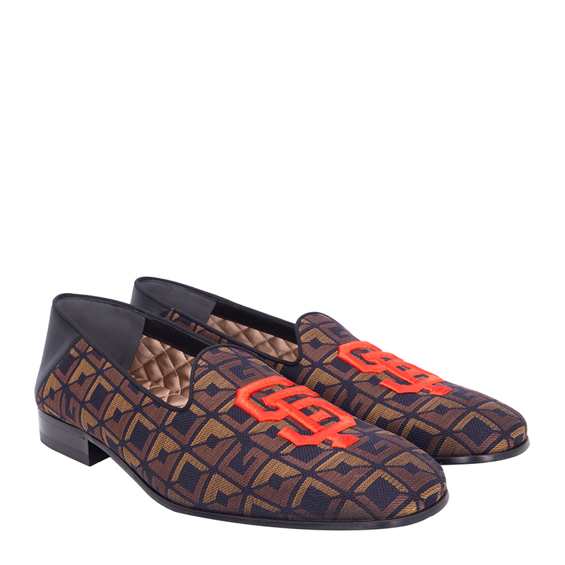  Giày Nam Gucci Loafers 'Brown' 