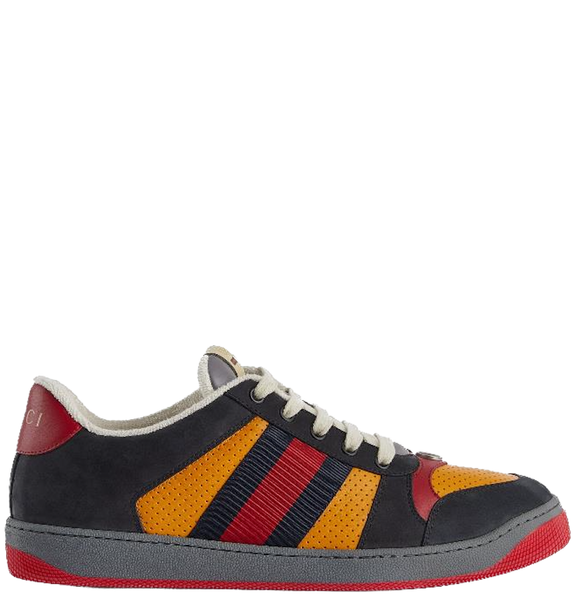  Giày Nam Gucci Lovelight Screener Sneaker 'Black' 