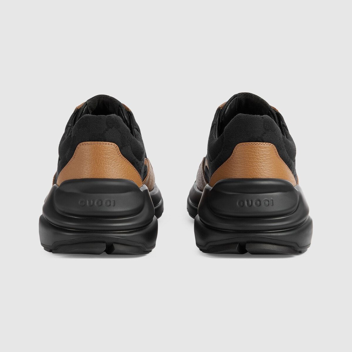  Giày Nam Gucci Rhyton Sneaker 'Black' 
